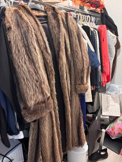 Raccoon coat