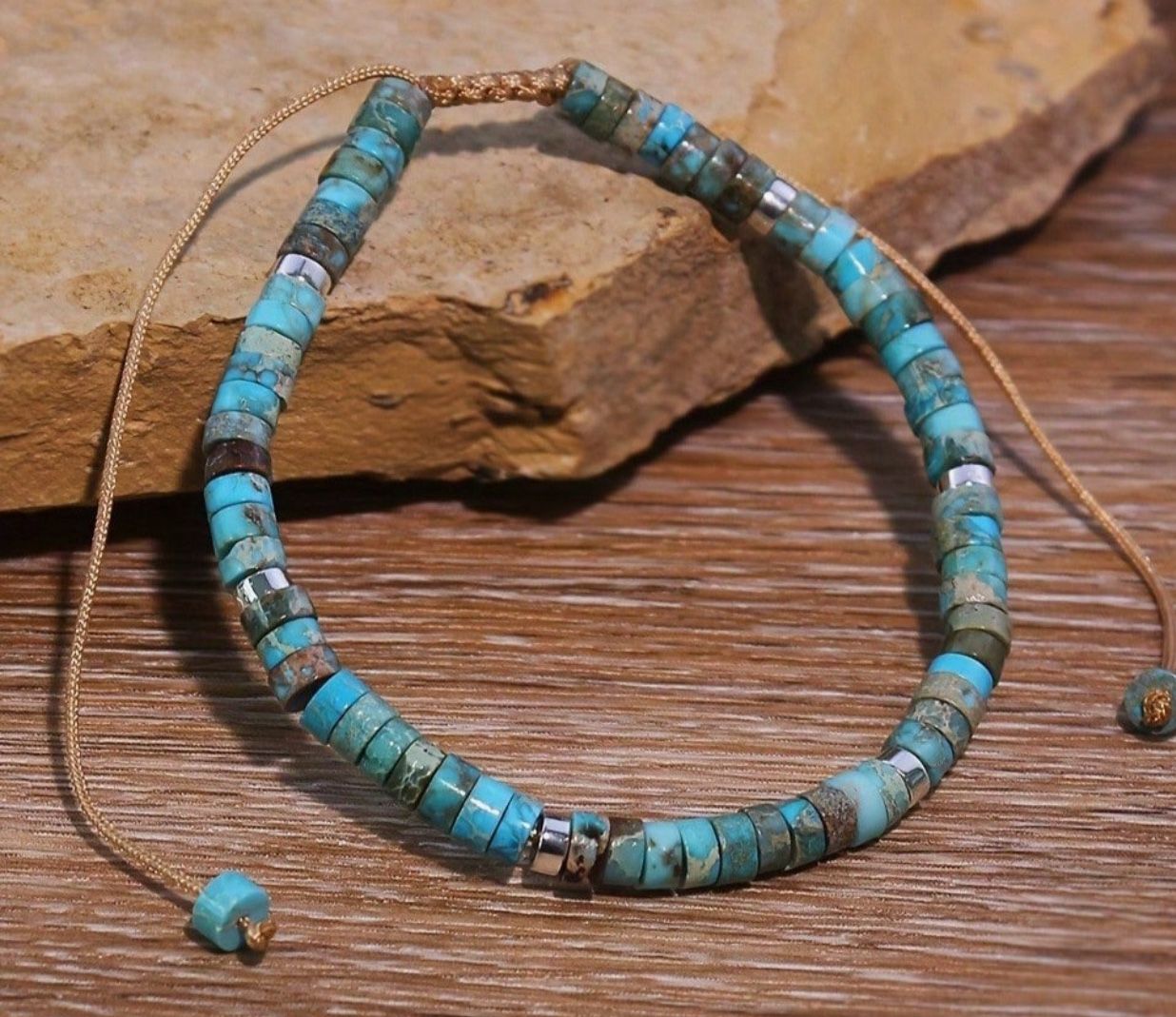 Handmade Natural Stone Bracelet