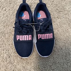 Navy Puma Shoes 