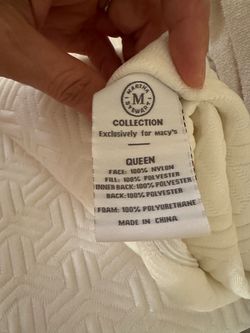 Martha Stewart Collection Queen Size Memory Foam 3” Mattress Topper