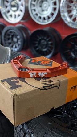 Fox Billet Upper Control Arms For Raptor - Orange