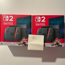Nintendo Switch 2 MarioKart World Bundle (Brand New, Sealed)