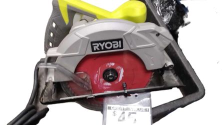 Ryobi Csb135lvn Green Corded Circular Saw