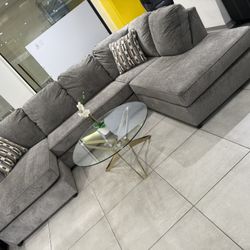 Double Chaise Sectional 🔥 Take It Home With Only $50 Down 