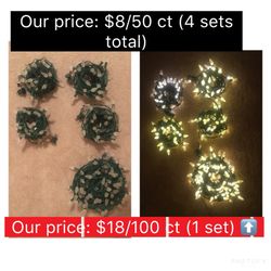 Target c7 LED Christmas string outdoor lights