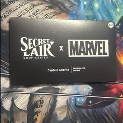 Captain America | ✨ RAINBOW FOIL !! ✨ MtG Secret Lair x Marvel