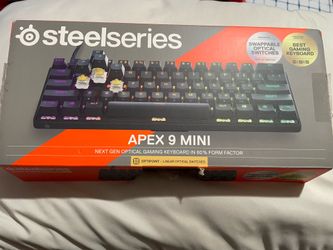 Steelseries Apex 9 mini gaming keyboard 60% $110 o.b.o.
