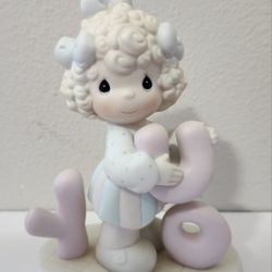 Precious Moments I'LL NEVER STOP LOVING YOU Girl Curly Hair Vintage 1(contact info removed)18