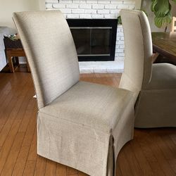 Crate & Barrel Dining Chairs-8 