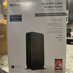 Netgear N600 Wifi Cable Modem router