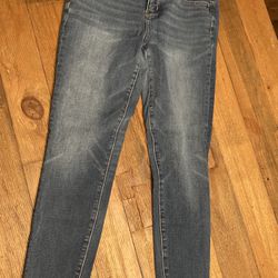 American Eagle size 6 short blue jeans denim the dream jean