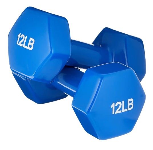 12 Pound Dumbells