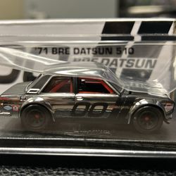 Hot Wheels RLC Datsun 510 BRE Shadow Chrome