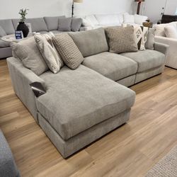 New Grey Modular Sectional