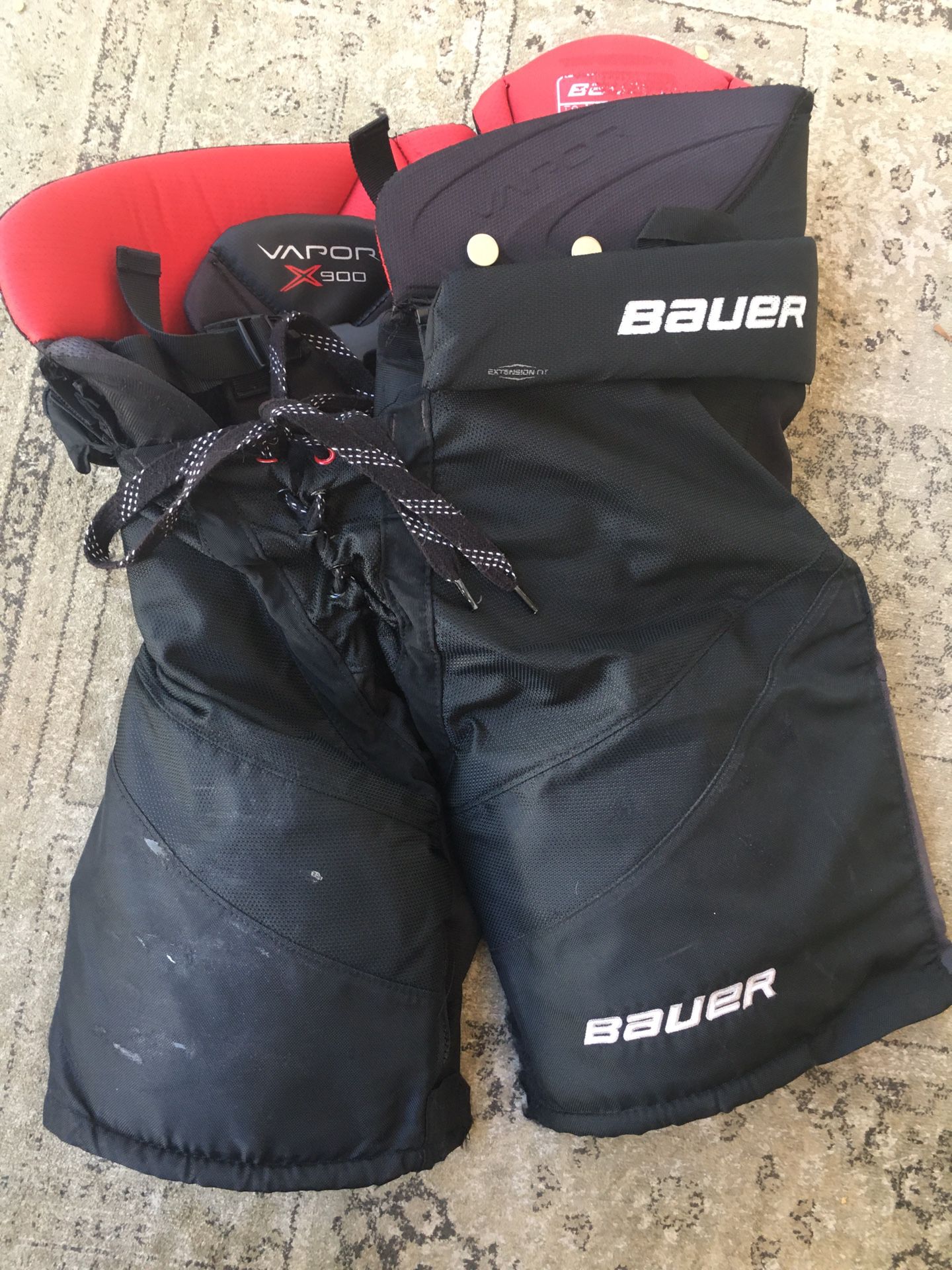 Bauer Vapor Ice Hockey Pants Size JR. Large 37.5