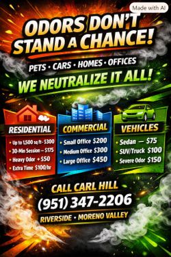Chill's Odor Neutralizing Service