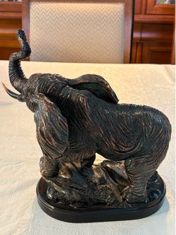 Bronze Elephant Sculpture