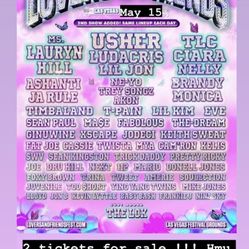 Lovers And Friends For Sale 2 GA Digital Tickets 