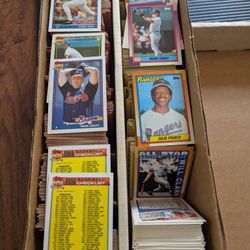 Topps baseball cards 1990 & 1991