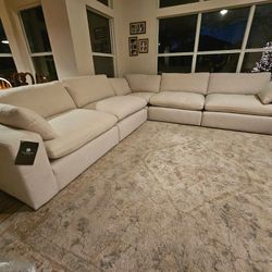 Take Home Pay Later Only $39 Down Payment 🌟 Feather Filled Cloud Sectional Couch Set 🌟 Fast Delivery 