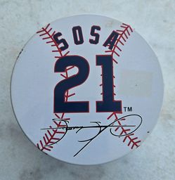 Vintage 2003 MLB Chicago Cubs Sammy Sosa Signature Gametime Watch