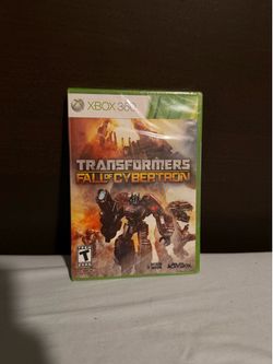 Transformers Fall Of Cybertron Xbox 360 Sealed