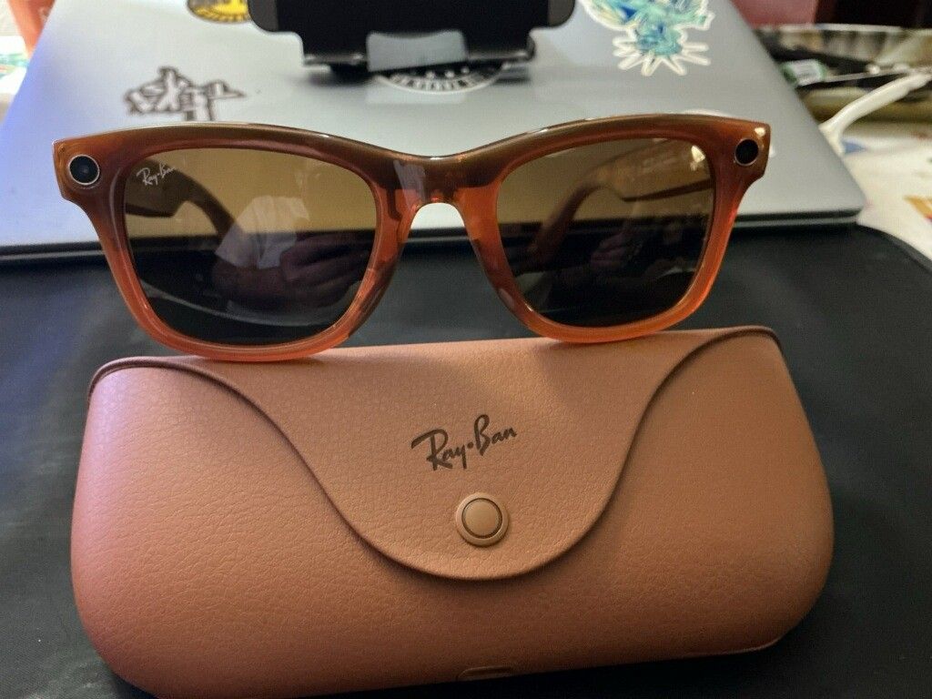 Meta Rayban Sunglasses Rare Caramel $175obo