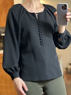 Women’s Black Dress Shirt