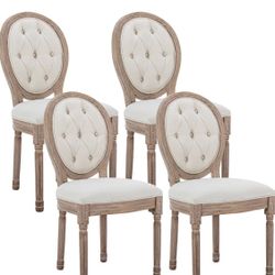 Dining Chairs Set Of 4 New Luxury French Style