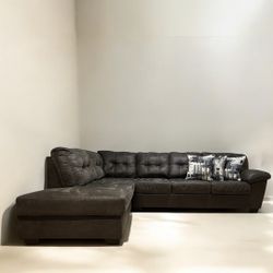 Gray Large Sectional | SAME-DAY DELIVERY 