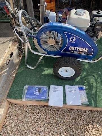 Graco Duty Max Pump Duel Motors Gas/Electric