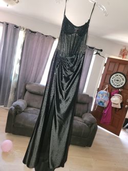 Strapless Black Dress