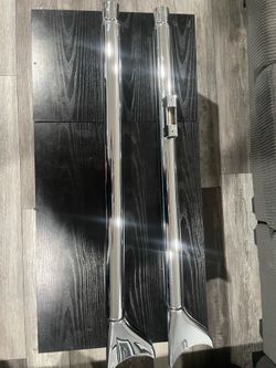 Fishtail exhaust for softail