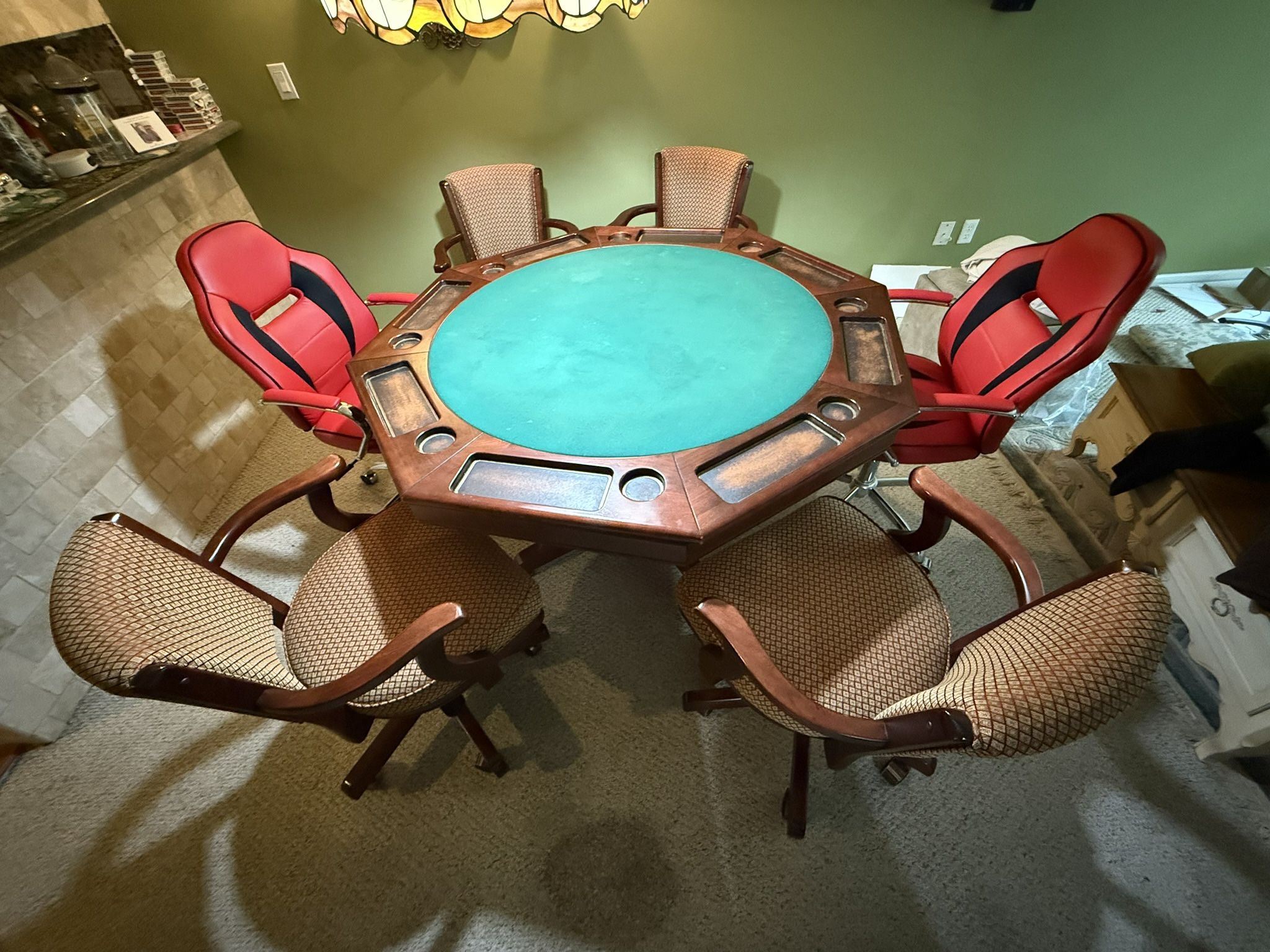 Bumper Pool Table / Poker Table