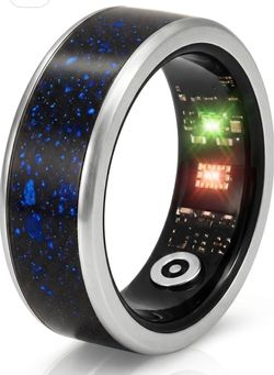 Smart Ring Fitness Tracker, Heart Rate&Sleep Tracker with SpO2 No subscription.Tracks stress, activity,steps&SpO2. IP68,7-day https://offerup.com/redi
