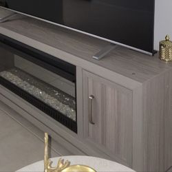 Fireplace Tv Stand From Rooms To Go