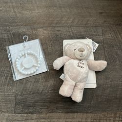Bear and teether NEW