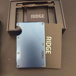 Navy Blue Ridge Wallet