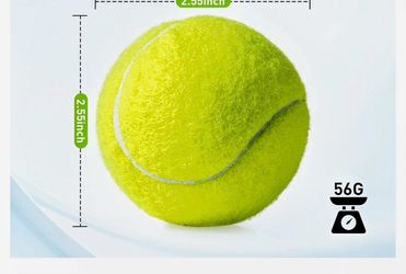 60 tennis balls plus steel hopper cage