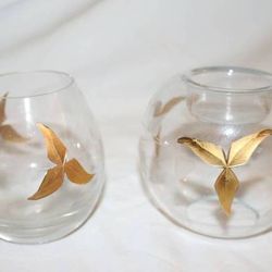 Partylite Tuscany Candle Holders - 2 piece Set