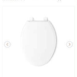 KOHLER Memoirs Elongated Front White Toilet Seat in White #38769-0 New In Box