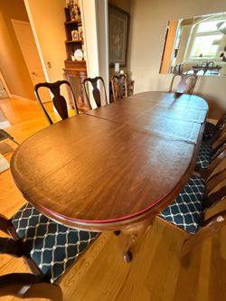 Maple Ethan Allen 11pc dining set