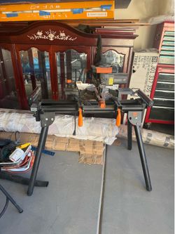 miter saw with stand