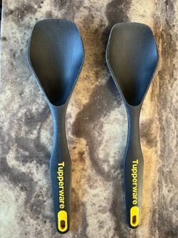Tupperware serving spoons