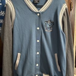 Woman’s Harry Potter Raven Claw Button Up Jacket