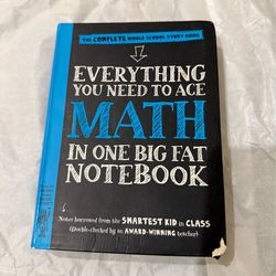 Middle school math book