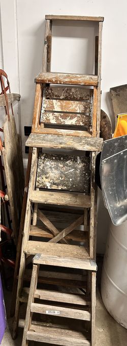 Wood Ladders 5-10.00 Each 