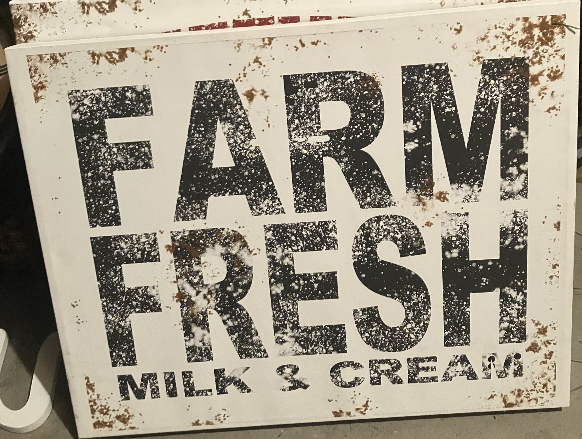 Farm Fresh Canvas Wall Decor