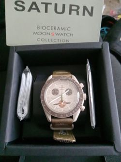 Omega Swatch Watch Cronograph 