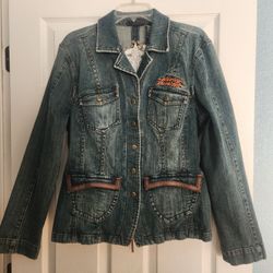 Womens Harley Davidson Jean Jacket